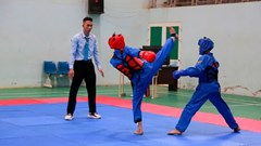 Sắc xanh Vovinam rực sáng tại Đại hội TDTT Thanh Hóa 2025