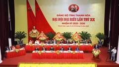Đại hội Đảng bộ tỉnh Thanh Hóa lần thứ XX thành công tốt đẹp, mở ra giai đoạn phát triển mới