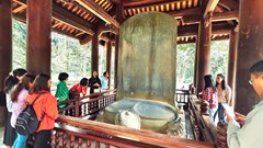 Tu sửa khẩn cấp Nhà bia Vĩnh Lăng hơn 1,6 tỉ đồng