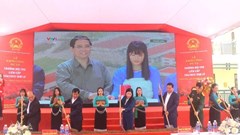 Khởi công hai trường nội trú vùng biên Thanh Hóa