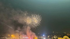 Miền núi Thanh Hóa lần đầu bắn pháo hoa đêm giao thừa