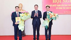 Ủy viên Ban Thường vụ Tỉnh ủy được điều động làm Bí thư Đảng ủy xã