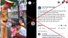 Tin “người phụ nữ quỳ gối xin CSGT” ở Thanh Hóa là bịa đặt