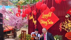 Hồn Tết xưa thức dậy giữa làng cổ Đông Sơn