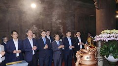 Lãnh đạo tỉnh Thanh Hóa dâng hương Lam Kinh, đền Lê Hoàn đầu Xuân Bính Ngọ