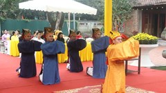 Rộn ràng khai hội Thái miếu nhà Hậu Lê
