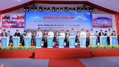 Thanh Hóa đồng loạt khởi công 10 trường nội trú vùng biên, hàng nghìn học sinh hưởng lợi