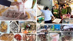 Rùng mình với hàng chục tấn thực phẩm “bẩn” vừa bị phát hiện