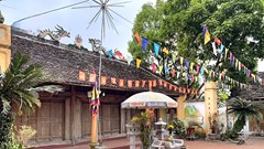 “Hồi sinh” đền Tam Tổng bên Thành nhà Hồ