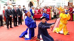 Làng Vệ Yên giữ hồn lễ hội Đông Hải Đại vương