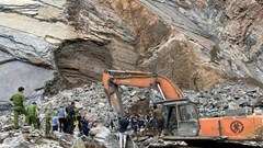Vụ sạt lở mỏ đá ở Thanh Hóa: Đã tìm thấy nạn nhân cuối cùng