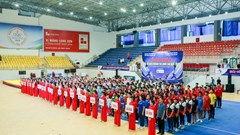Hơn 600 võ sĩ trẻ tranh tài tại Giải vô địch Wushu quốc gia