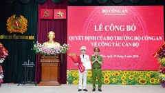Đại tá Hoàng Quốc Việt làm Giám đốc Công an tỉnh Thanh Hóa