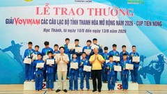 Khép lại giải Vovinam Thanh Hóa, CLB xã Lam Sơn giành ngôi nhất toàn đoàn