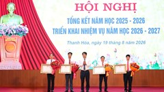 Giáo dục Thanh Hóa giữ vững vị thế nhóm dẫn đầu cả nước