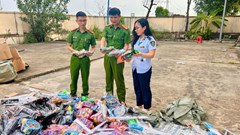 Gần 4.000 đồ chơi trẻ em không rõ nguồn gốc bị tiêu hủy