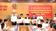 Thanh Hóa trao thưởng cho học sinh đoạt Huy chương Vàng Olympic Thiên văn quốc tế