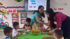 Đình chỉ 2 giáo viên mầm non sau clip tát trẻ trong lớp học