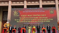 Kỷ niệm 65 năm Ngày thành lập Bảo tàng Văn hóa các dân tộc Việt Nam 