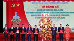 Công bố sáp nhập và bổ nhiệm lãnh đạo tỉnh Lâm Đồng (mới)