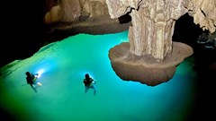 Phát hiện hồ nước ‘bí ẩn’ ở Phong Nha - Kẻ Bàng