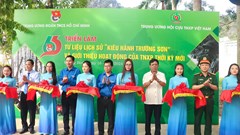 Trưng bày 80 hình ảnh, tư liệu lịch sử về đường Trường Sơn