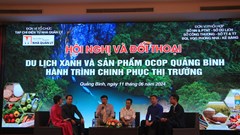 Gắn kết phát triển du lịch xanh với sản phẩm OCOP