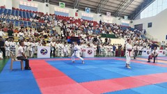 600 võ sinh tranh tài tại giải Karate các CLB Quảng Bình mở rộng