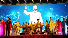 Chương trình nghệ thuật “Khát vọng hoà bình” trên miền đất lửa