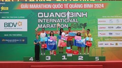 Ngày hội chạy marathon với nhiều trải nghiệm thú vị bên bờ Nhật Lệ