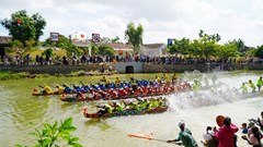 Kiến Giang ‘dậy sóng’ đua, bơi thuyền mừng Tết Độc lập
