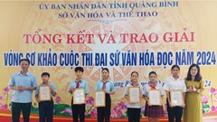 Quảng Bình khích lệ phong trào đọc sách trong nhà trường và cộng đồng
