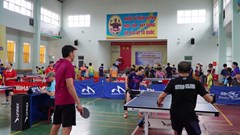 150 tay vợt tranh tài tại Giải Bóng bàn Tâm Đức