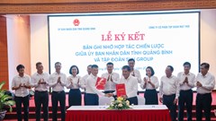 Quảng Bình và Tập đoàn Sun Group hợp tác về phát triển du lịch, nghỉ dưỡng đẳng cấp quốc tế