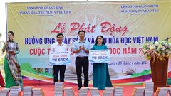 Quảng Bình tổ chức Lễ phát động hưởng ứng Ngày sách và Văn hóa đọc Việt Nam