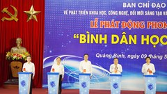 Quảng Bình phát động phong trào “Bình dân học vụ số”
