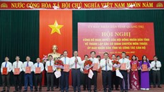 Bổ nhiệm nhiều Giám đốc Sở, ngành của tỉnh Quảng Trị (mới)