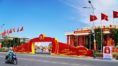 Không khí phấn khởi chào mừng ngày hội lớn của Đảng bộ tỉnh Quảng Trị