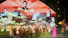 Lắng đọng Lễ hội Làng Sen năm 2024