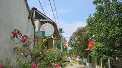 Vườn mẫu homestay, điểm nhấn du lịch trên quê Bác