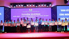 Tuyên dương 95 điển hình công nhân Nghệ An làm theo lời Bác