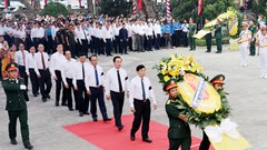 Lễ truy điệu và an táng hài cốt liệt sĩ quân tình nguyện và chuyên gia hy sinh tại Lào