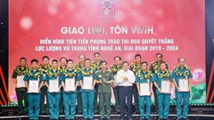Tôn vinh 30 điển hình tiên tiến trong Phong trào Thi đua Quyết thắng ​LLVT