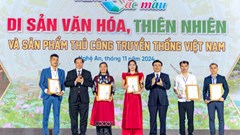 Triển lãm “Sắc màu di sản văn hóa, thiên nhiên và sản phẩm thủ công truyền thống Việt Nam“