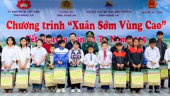 “Xuân Sớm Vùng Cao“: Mang Tết ấm đến đồng bào khó khăn