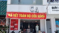 Kinh doanh gặp khó, hàng loạt cửa hàng tại tuyến phố sầm uất đóng cửa