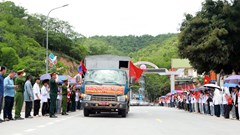 Xúc động đón nhận 76 hài cốt liệt sĩ hy sinh tại Lào trở về đất mẹ