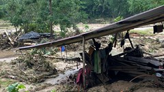 Lũ quét gây thiệt hại lớn về tài sản người dân khu vực biên giới