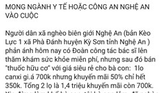Khoác áo blouse khám bệnh miễn phí để bán thuốc giá cao cho bà con vùng cao
