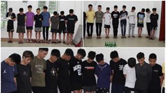 Bắt giữ 28 đối tượng mang hung khí “hỗn chiến” tại cây xăng 